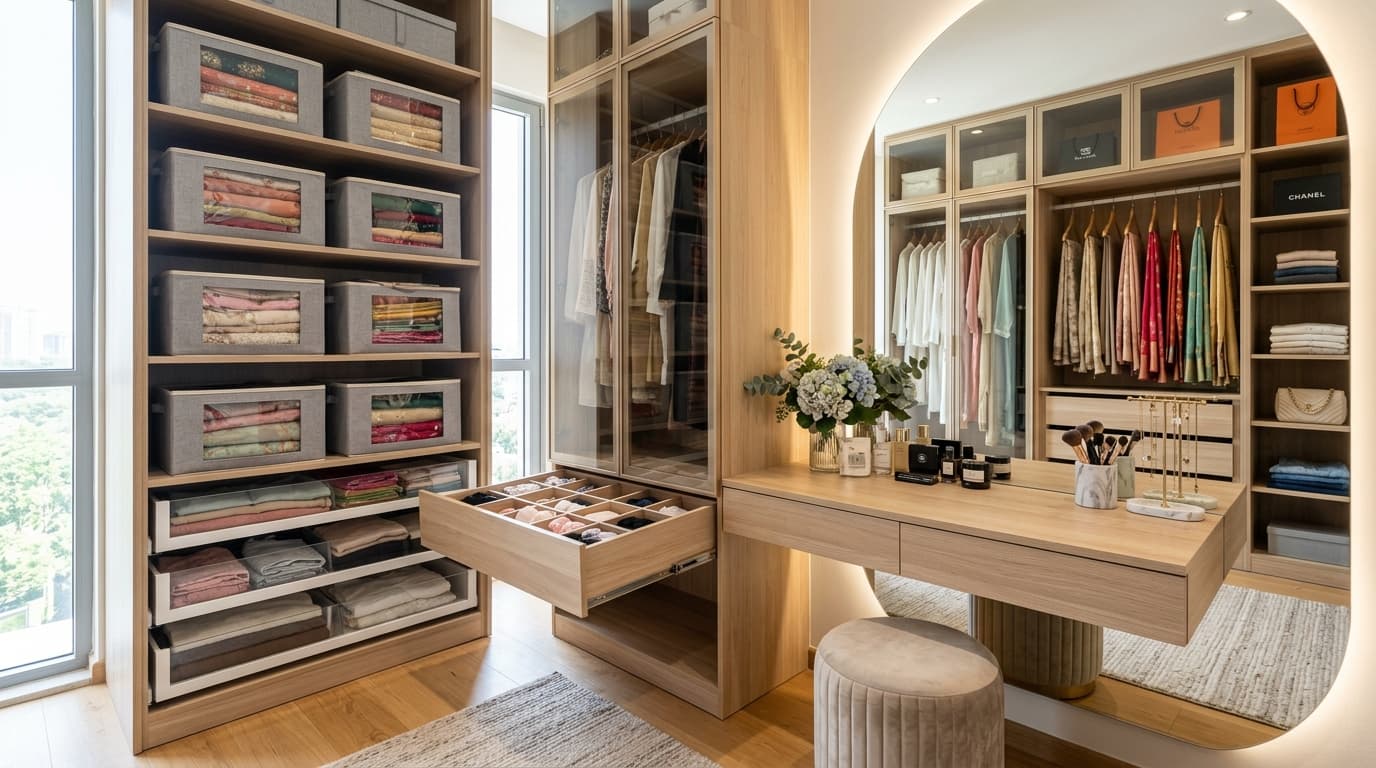 15 Best Home & Wardrobe Storage Organizers in India (2026) – Saree Covers, Closet Drawers & Fridge Bins Tested