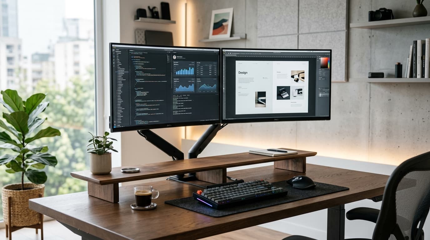 10 Best Monitor Stands & Dual Screen Desk Mounts on Amazon (2026) – Top Gas Spring Arms, Wood Risers & Free-Standing Bases