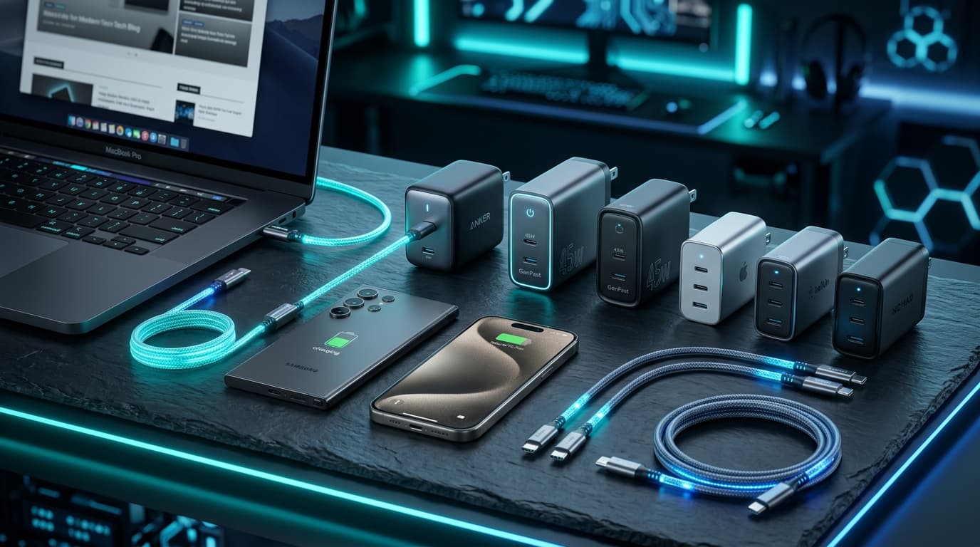 9 Best USB-C Fast Chargers on Amazon (2026) – Top 45W PPS, 35W Dual-Port & 20W PD Wall Chargers for iPhone, Samsung Galaxy & Mac