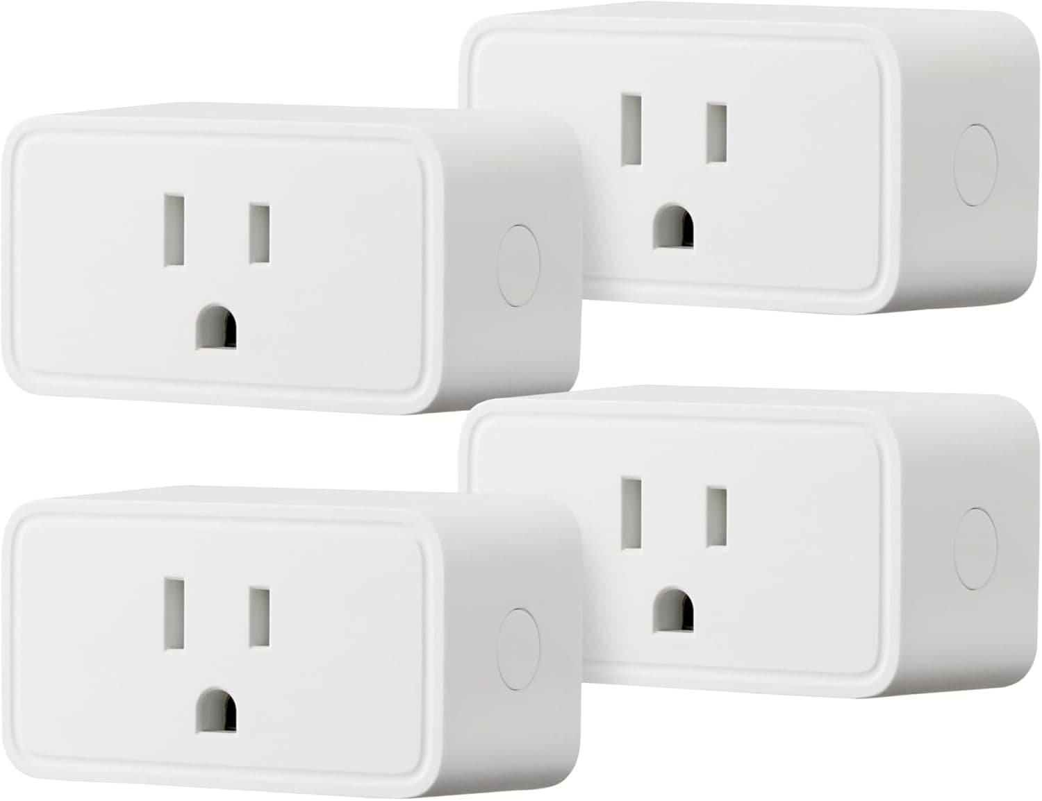 Amazon Basics Single Outlet Smart Plug Front View