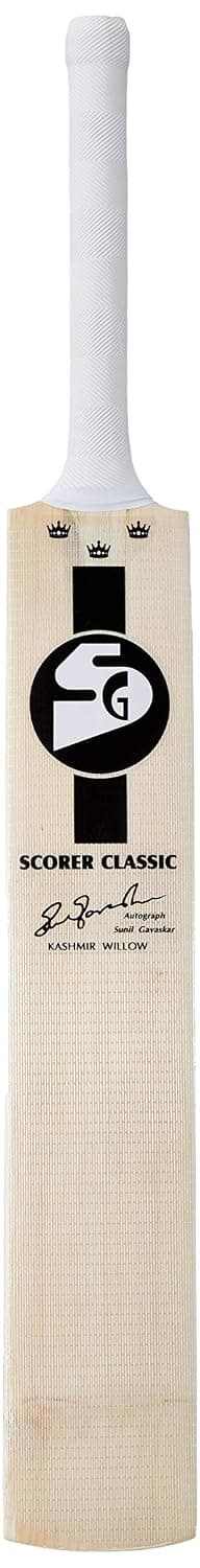 SG Scorer Classic Kashmir Willow cricket bat front