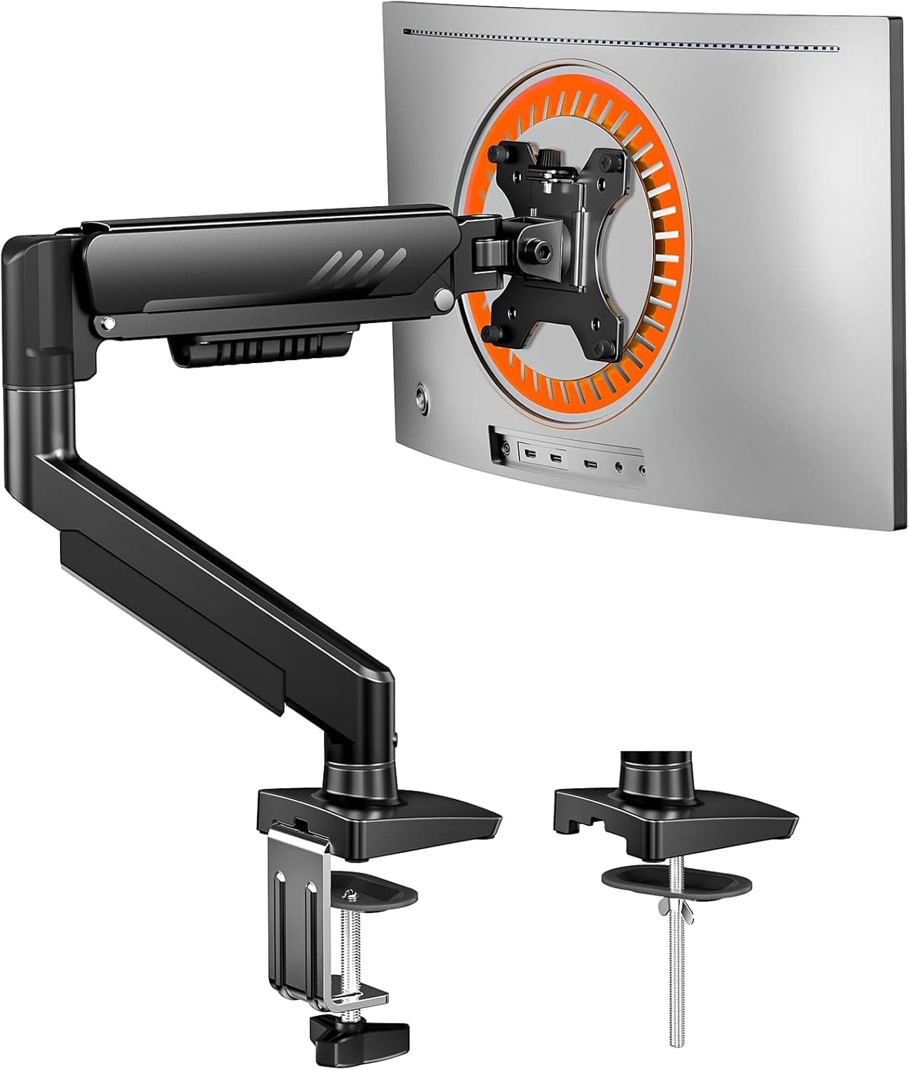 ErGear Dual Monitor Desk Mount Arm Full Motion Overview