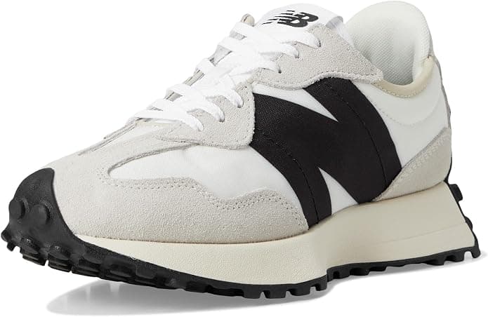 New Balance 327 sneakers Sea Salt and Black side profile