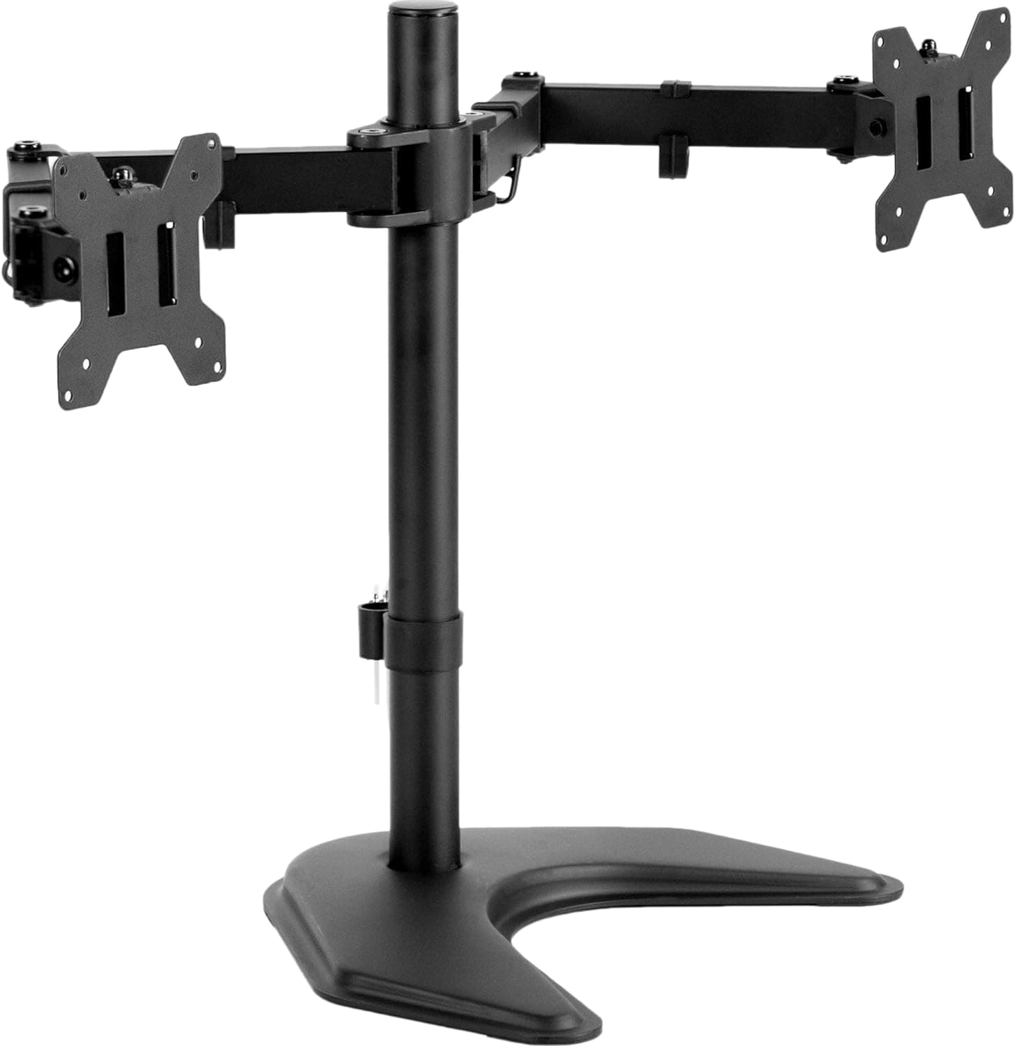VIVO Dual LCD Monitor Free Standing Desk Mount STAND-V002F Overview
