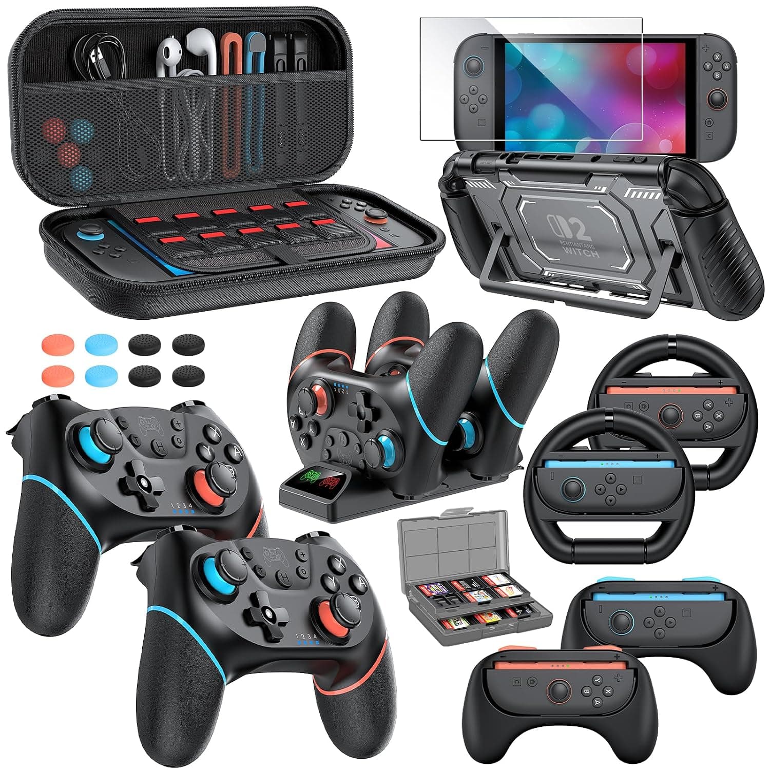MENEEA Switch 2 30-in-1 Accessories Bundle complete kit