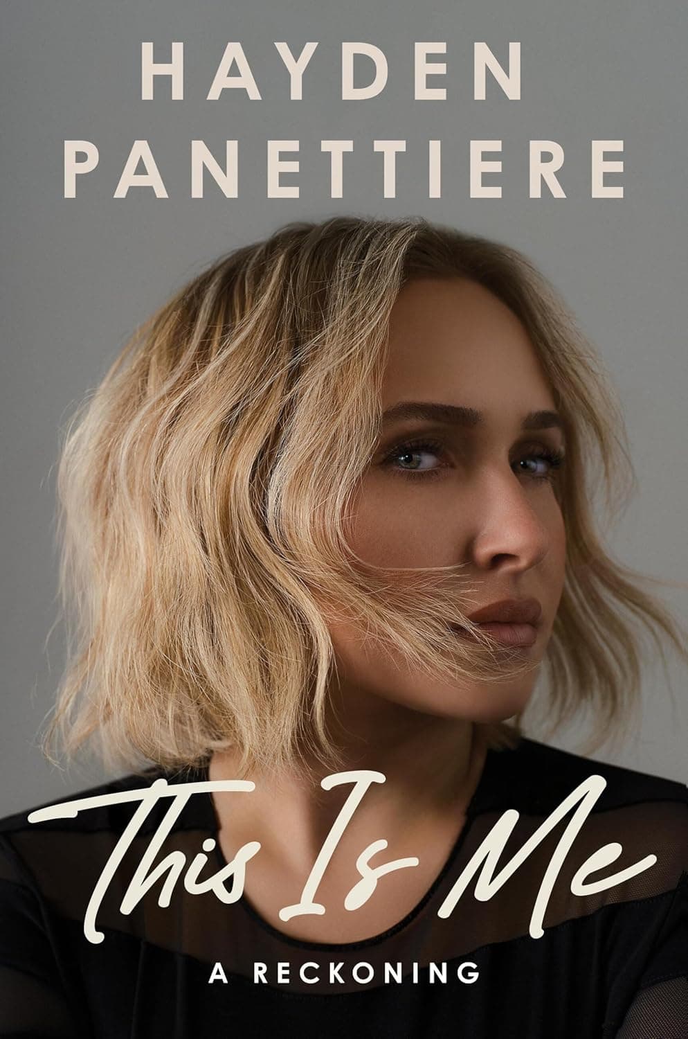 This Is Me A Reckoning by Hayden Panettiere Hardcover Memoir Book Cover