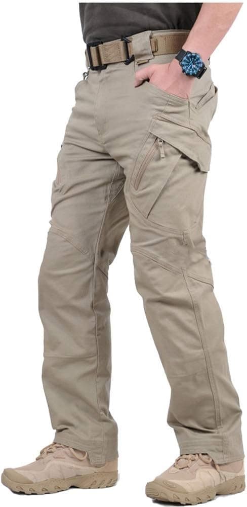 CARWORNIC Gear men lightweight cotton hiking tactical pants front