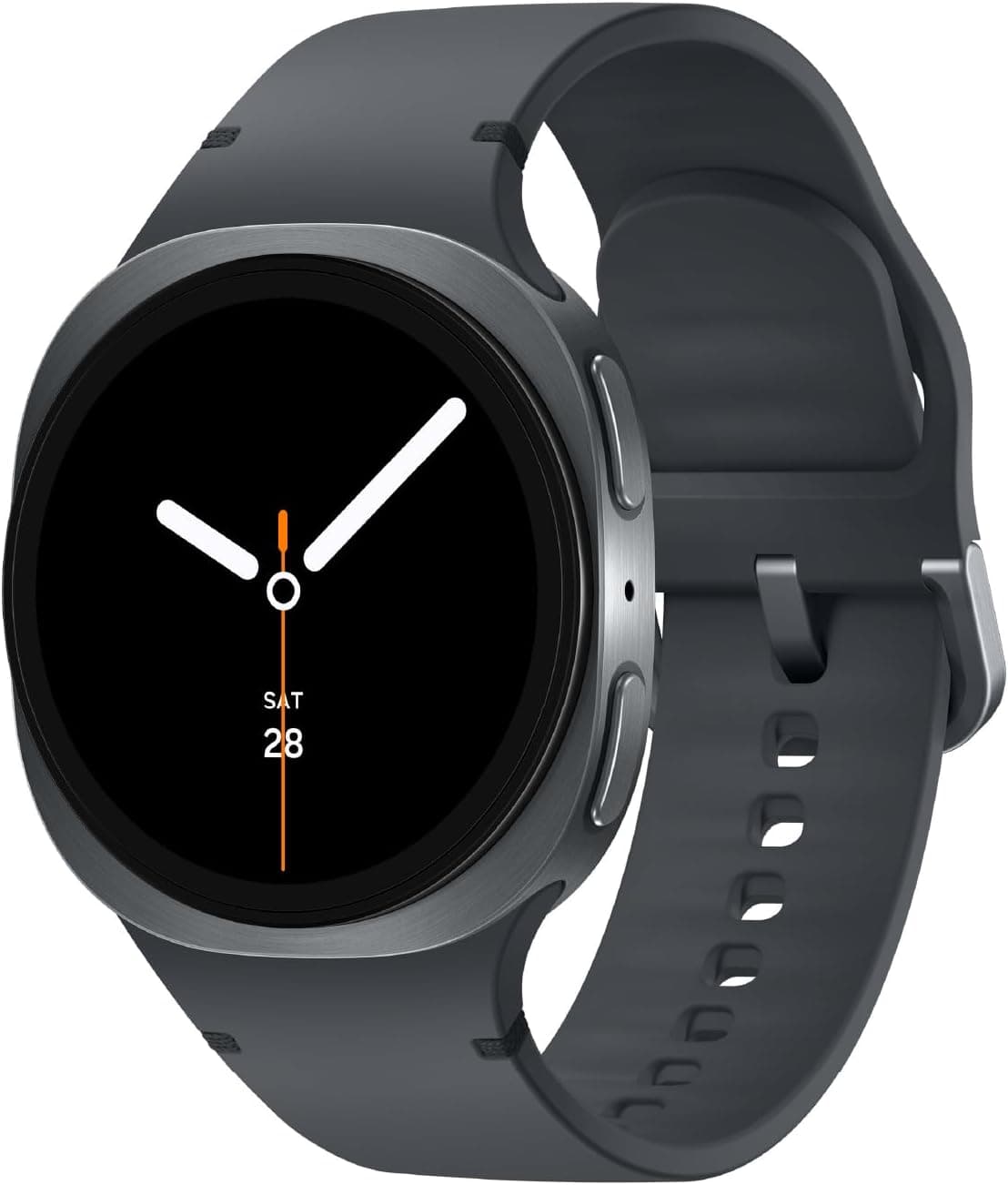 Samsung Galaxy Watch 8 Graphite 40mm front view