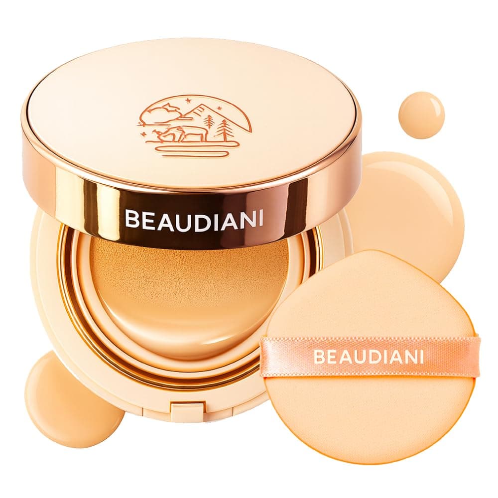 BEAUDIANI Mesh Tight Up Cushion Foundation rose gold compact