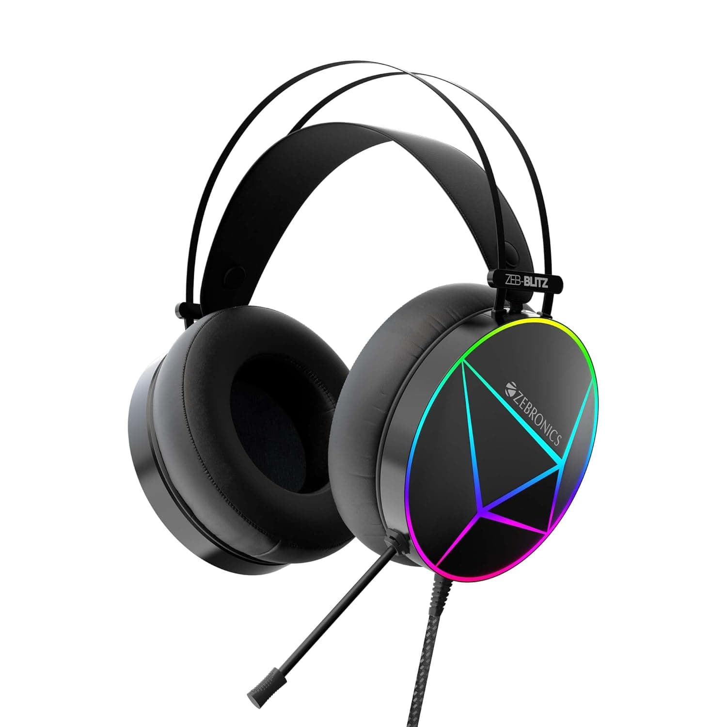 Zebronics Zeb-Blitz gaming headphone front view
