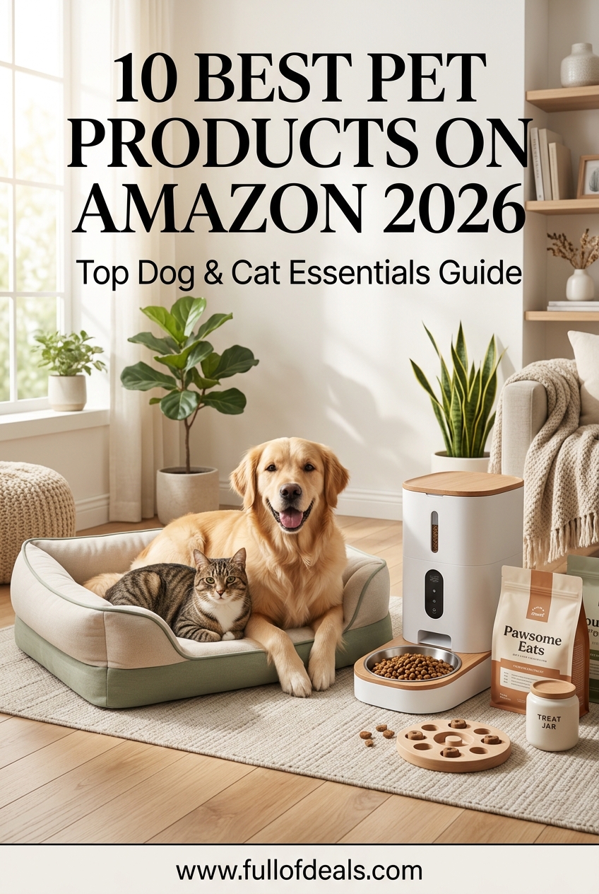 10 Best Pet Products on Amazon in 2026: Top Dog & Cat Essentials Worth Buying
