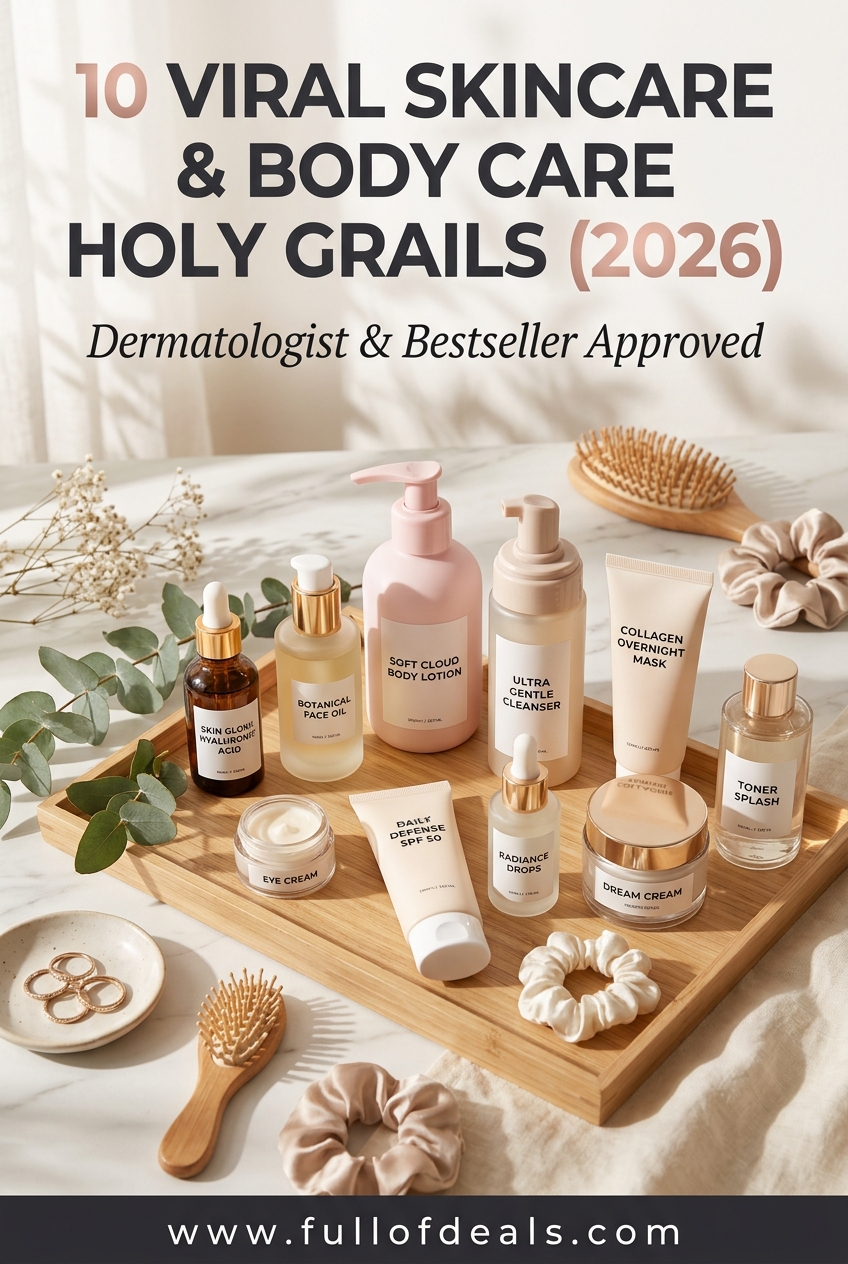 10 Best Viral Skincare & Body Care Products on Amazon (2026) – Top Dermatologist & Bestseller Reviews