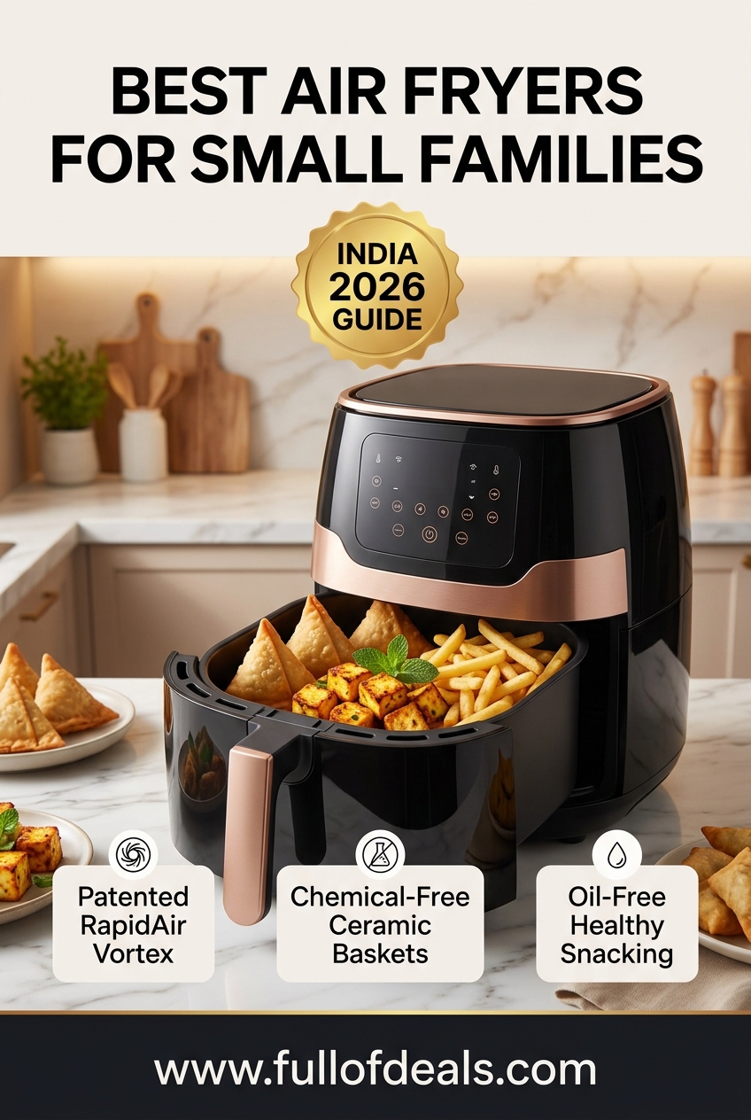 Best Air Fryers for Small Families in India in 2026