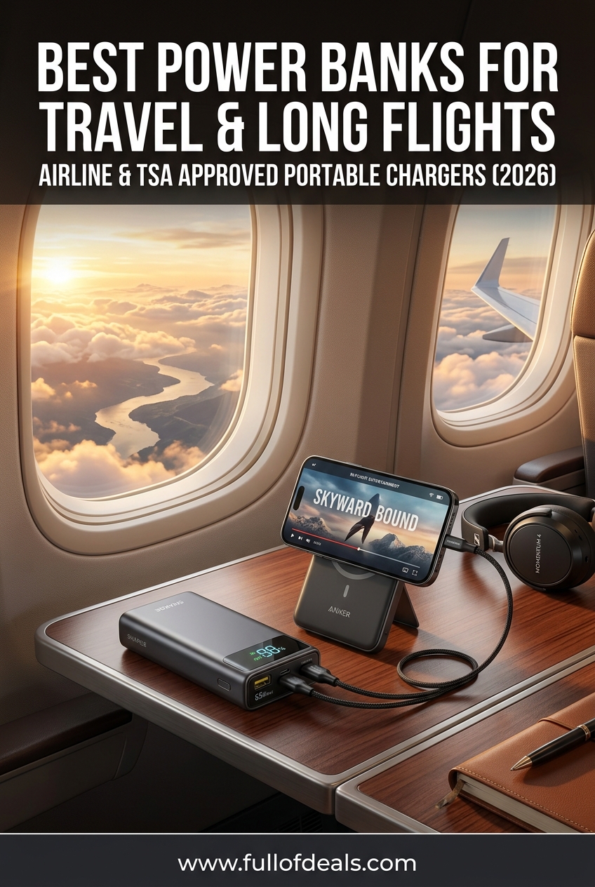 Best Power Banks for Travel & Long Flights in 2026