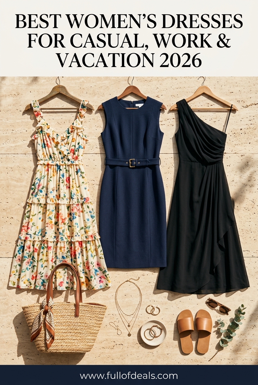 Best Women's Dresses for Casual, Work & Vacation in 2026 – Everyday, Office & Special Occasion Styles Reviewed